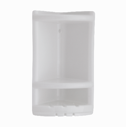 Plastic Double Corner Shelf